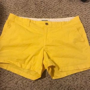 Yellow Old Navy Shorts!